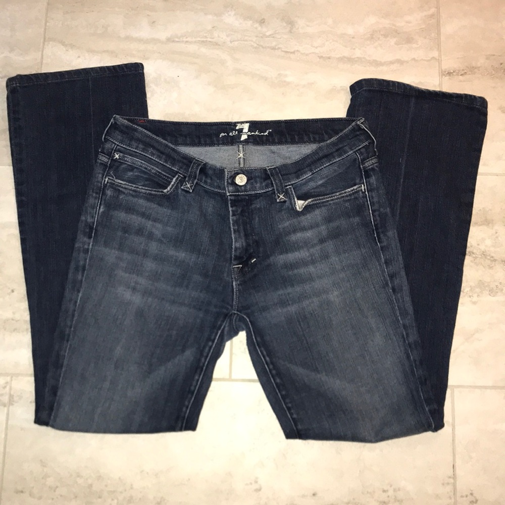 •7 FOR ALL MANKIND JEANS•